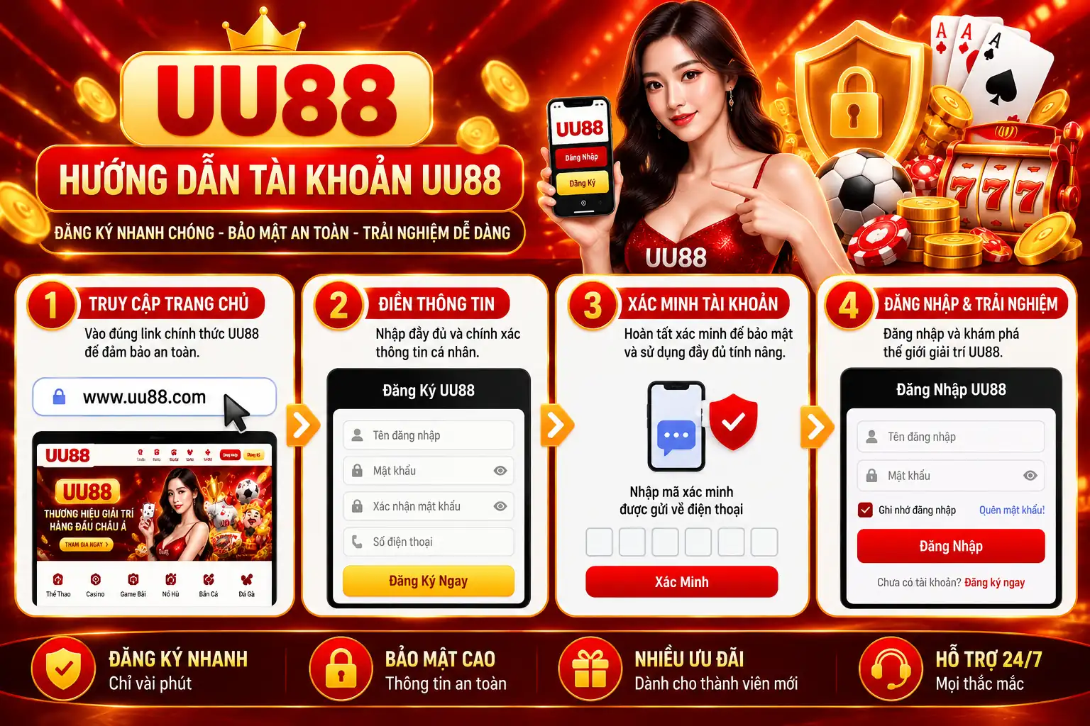 Hướng Dẫn Tài Khoản UU88